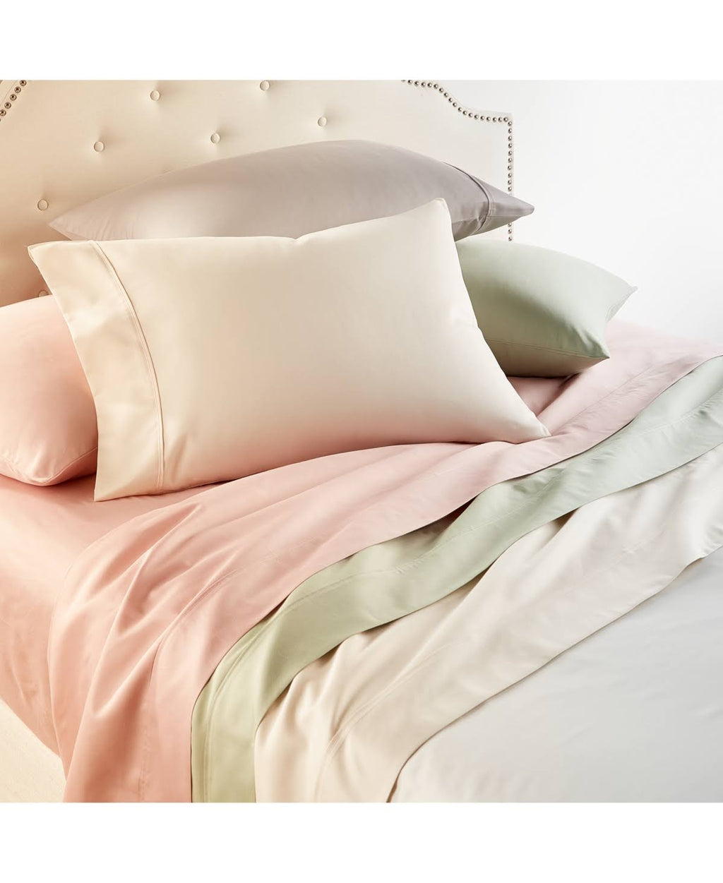 King Medium Blue 4 pc. Sheet Set O97754