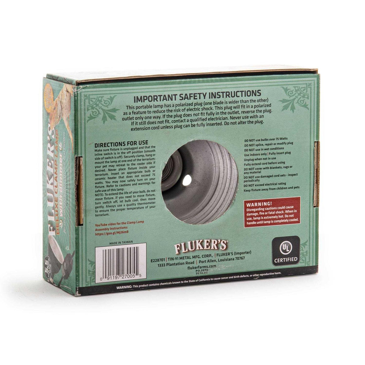 Clamp Lamp with Dimmer I288