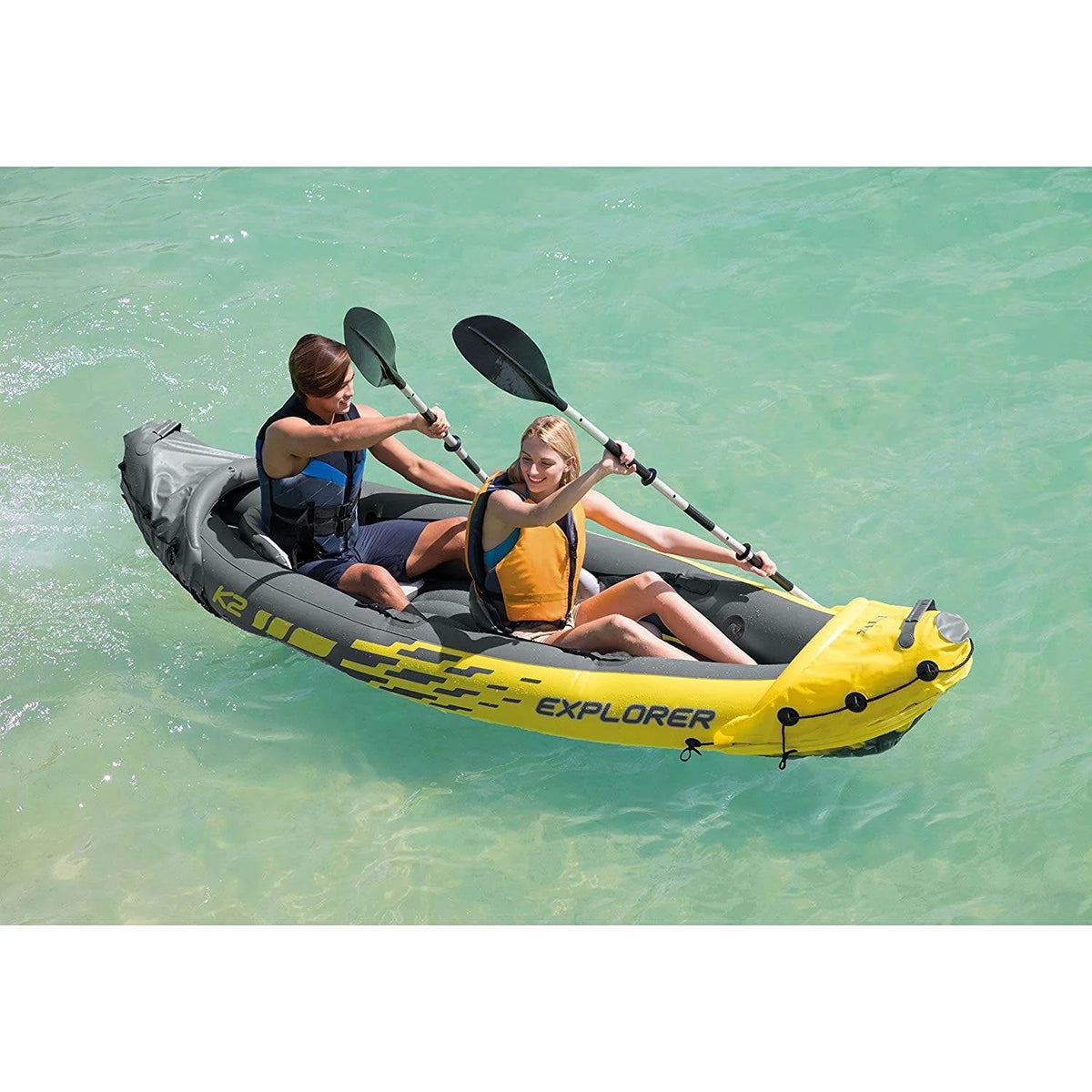 Inflatable Kayak with Oars and Hand Pump A4178
