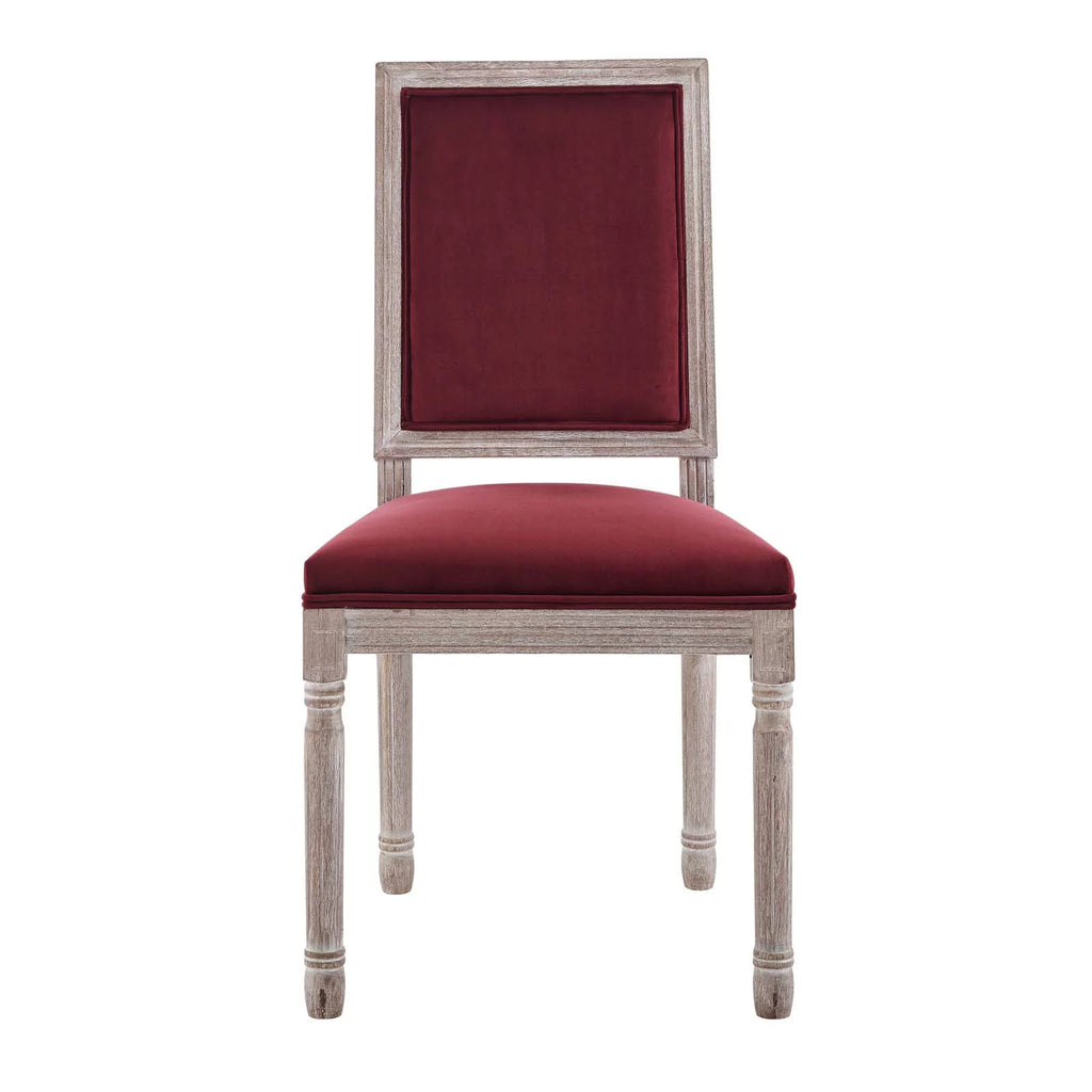 Vintage Velvet Dining Side Chair P15896