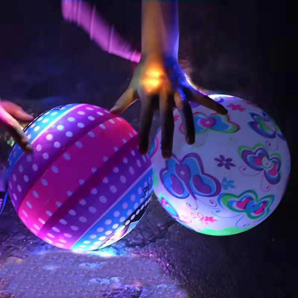 Inflatable LED Football Kick Ball Soft Toy N70590
