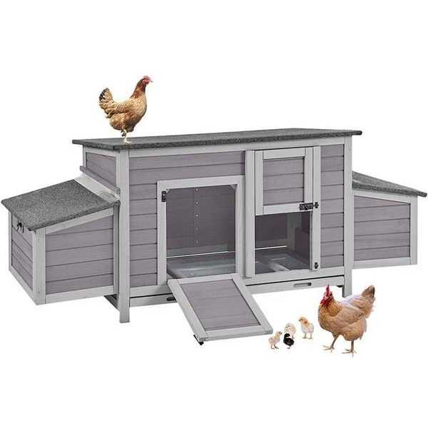 Wooden Chicken Coop for 2-4 Chickens A495