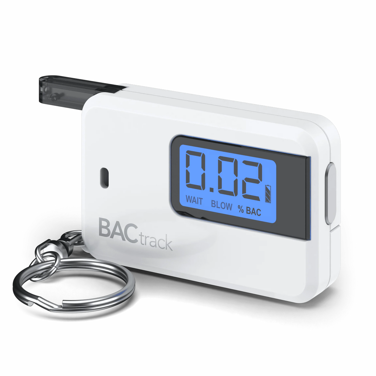 White Keychain Breathalyzer P152