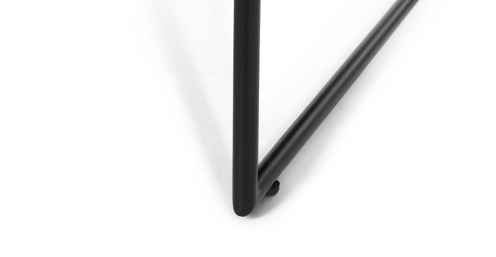 Blue Velvet Armchair with Black Metal Frame I4482