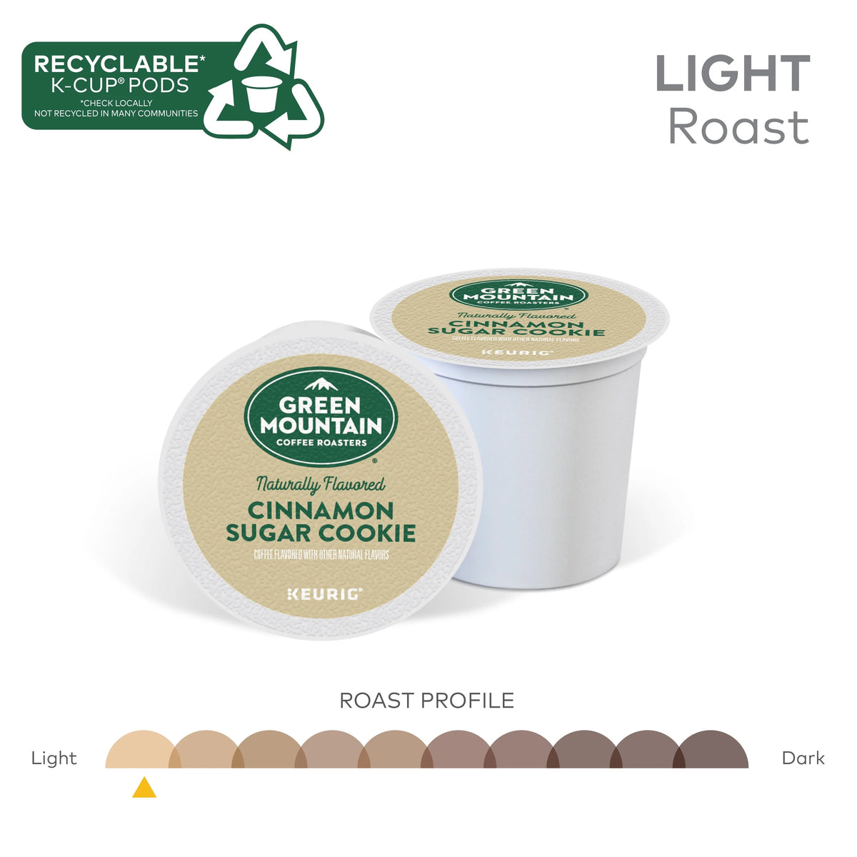 Light Roast K-Cup Coffee Pods, 24 Count Z7069