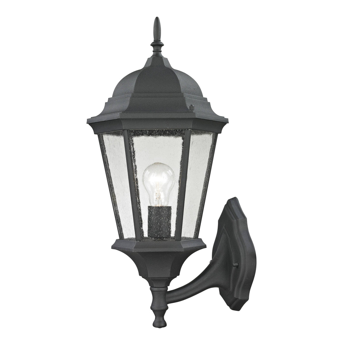 Outdoor Wall Light Matte Textured Black I285
