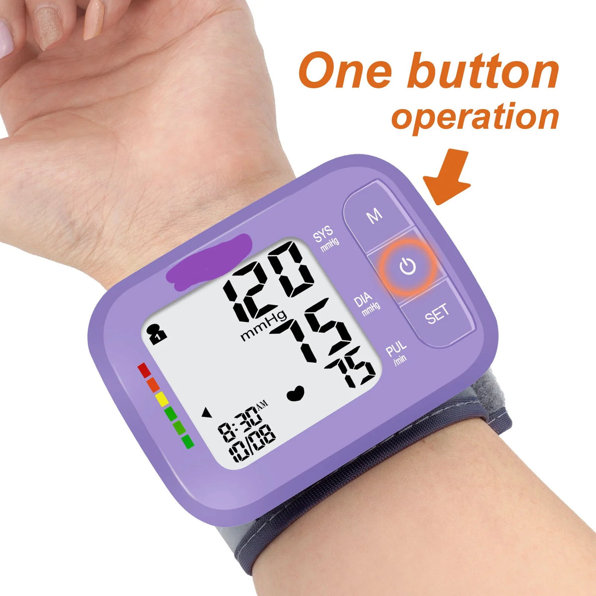 Purple Blood Pressure Monitor Z29992