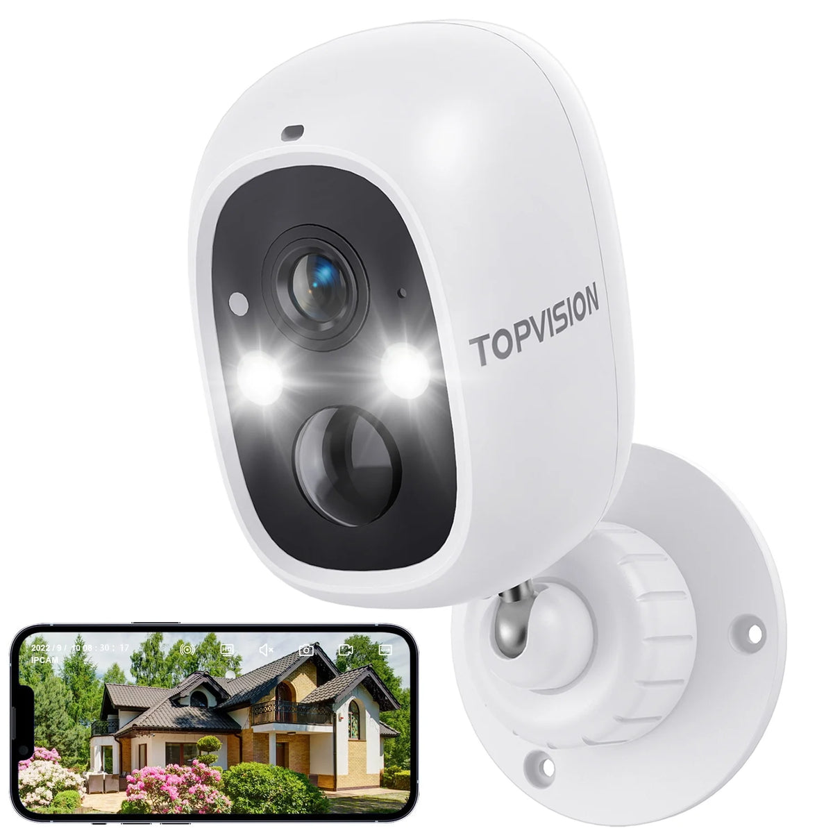 2K WiFi Outdoor Security Camera with Night Vision U722