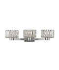 3 Light Bath Bracket, Satin Nickel G390