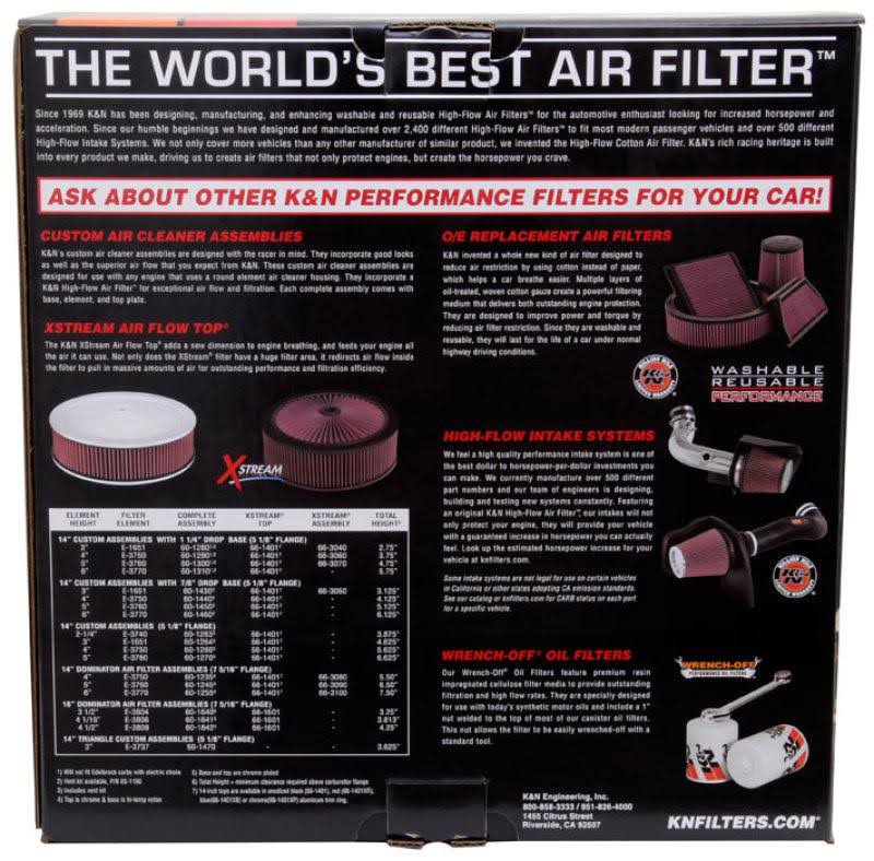 Custom Air Cleaner Assembly E20723