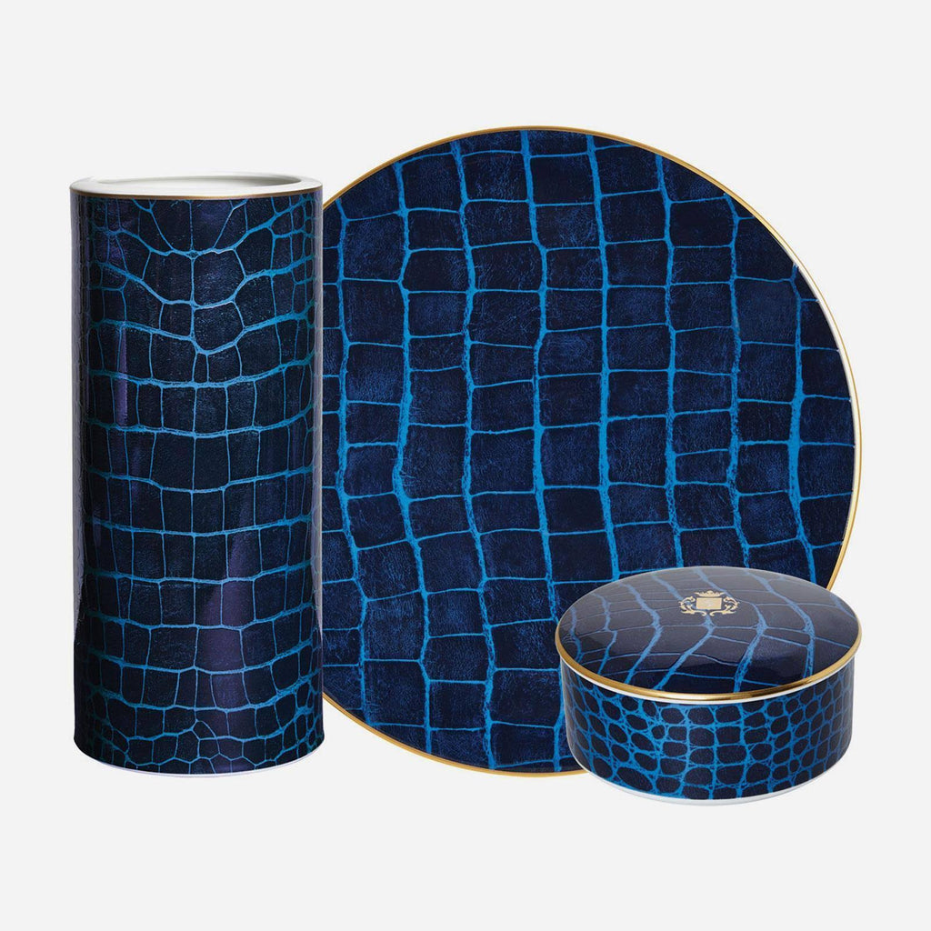 Sapphire Alligator Charger Plate D668788