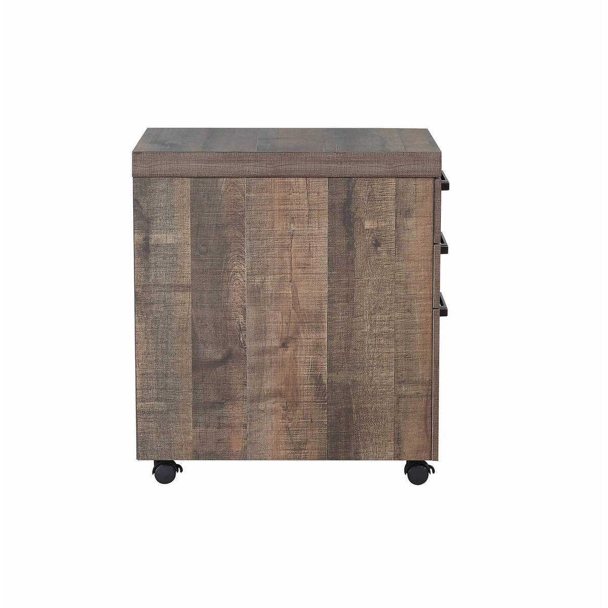 Weathered Oak Mobile File Cabinet C791877