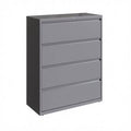 Lateral Filing Cabinet Arctic Silver D4533