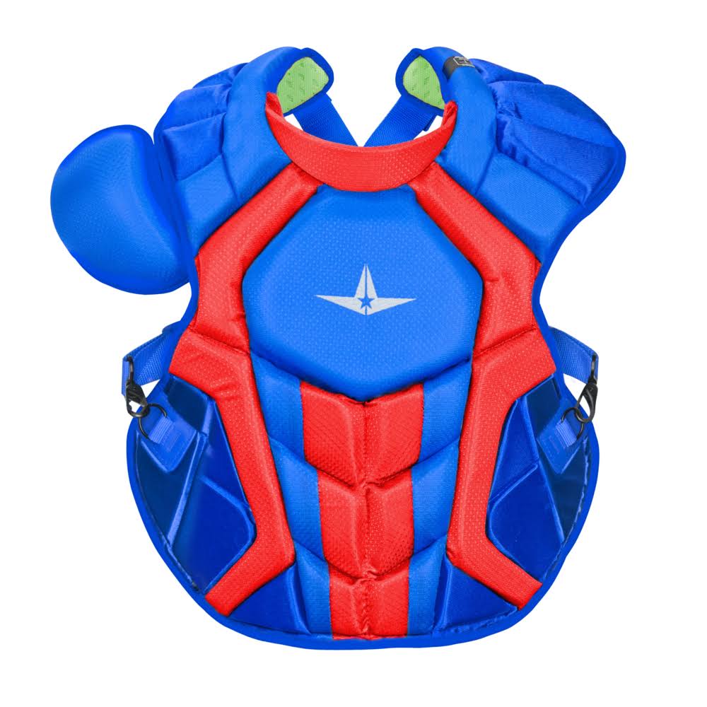 Black/Orange Chest Protector V683