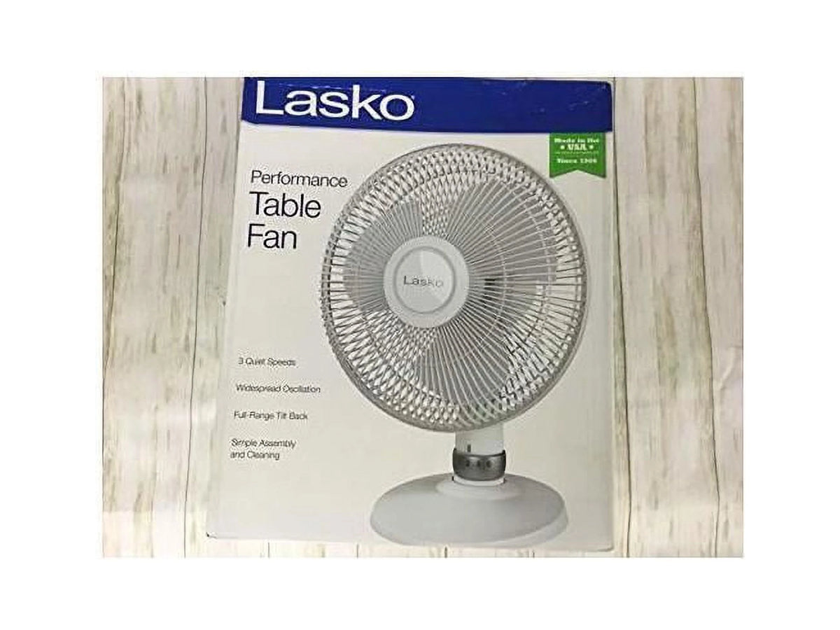 12" Table Fan, White G24896