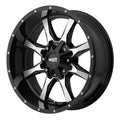 17x8 Black Wheel X13545
