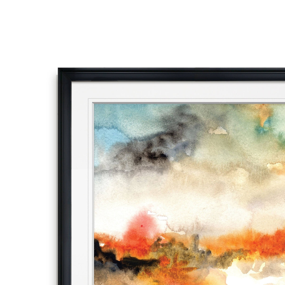 Framed Giclee Print 38x38 V22049