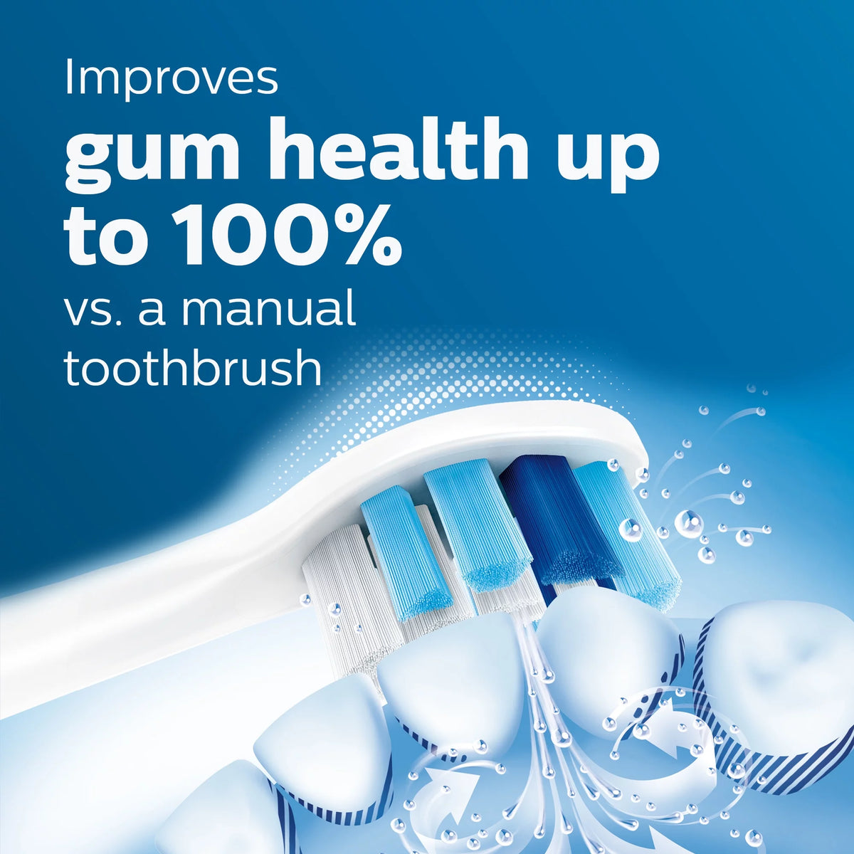 White Replacement Toothbrush Heads C9234