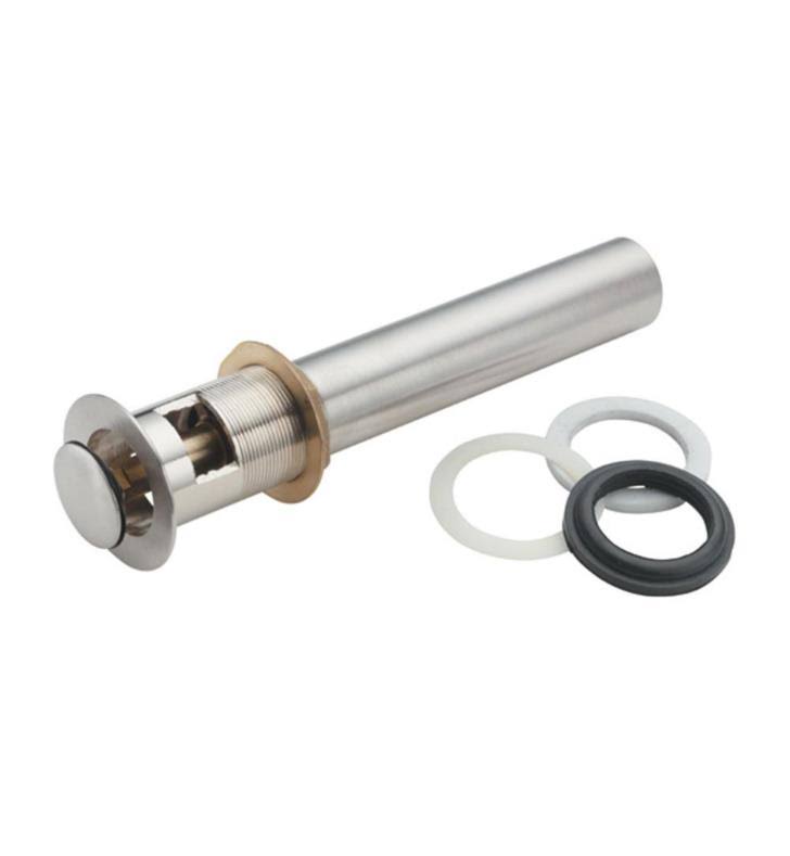 Polished Brass PVD Pop-Up Drain with Overflow Holes Q7442