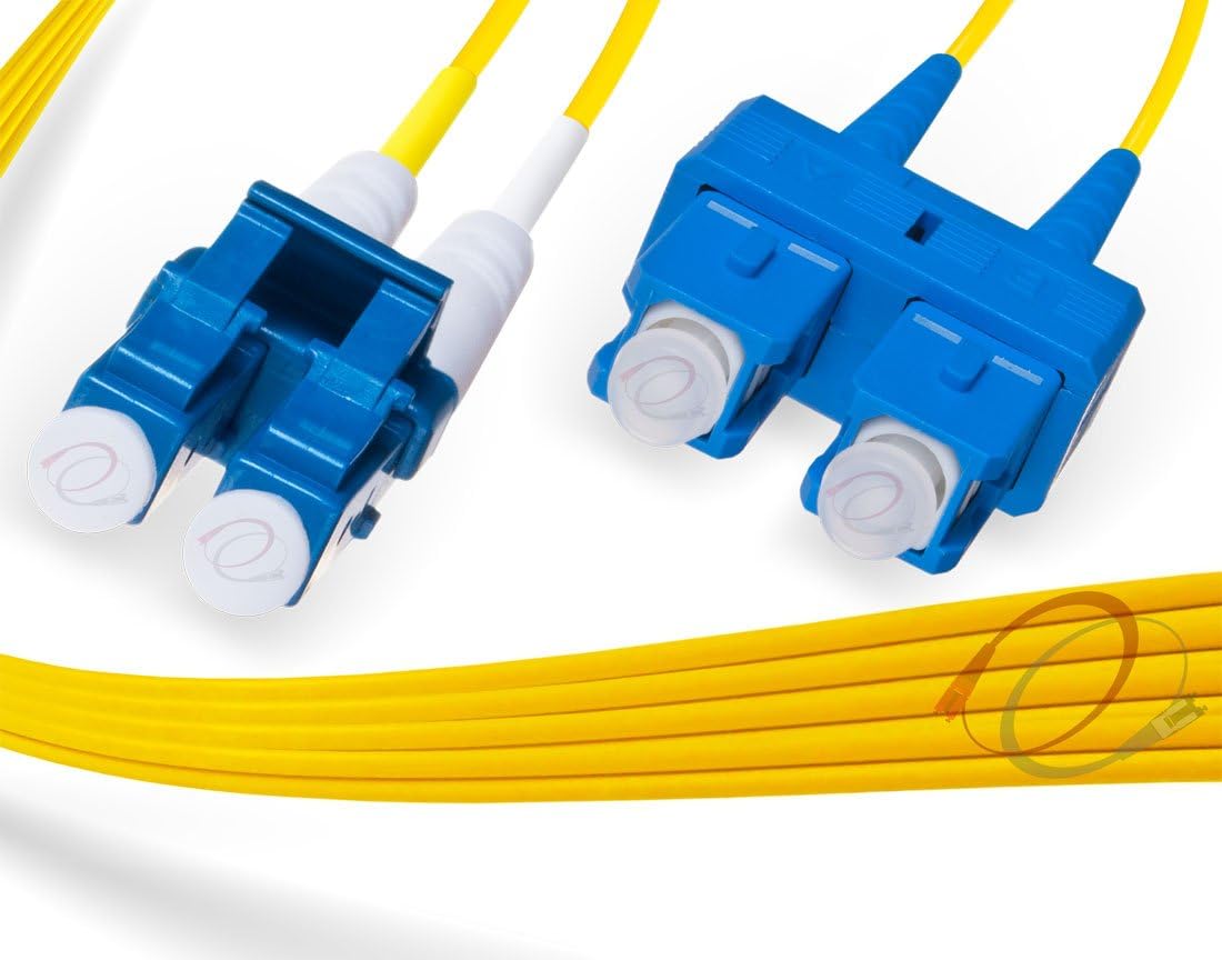 24 Pack 3M OS2 LC SC Single Mode Fiber Patch Cables O644