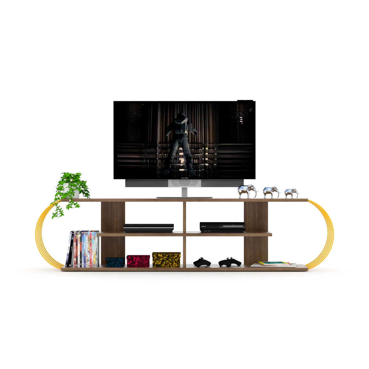 Modern Wood TV Stand U5762