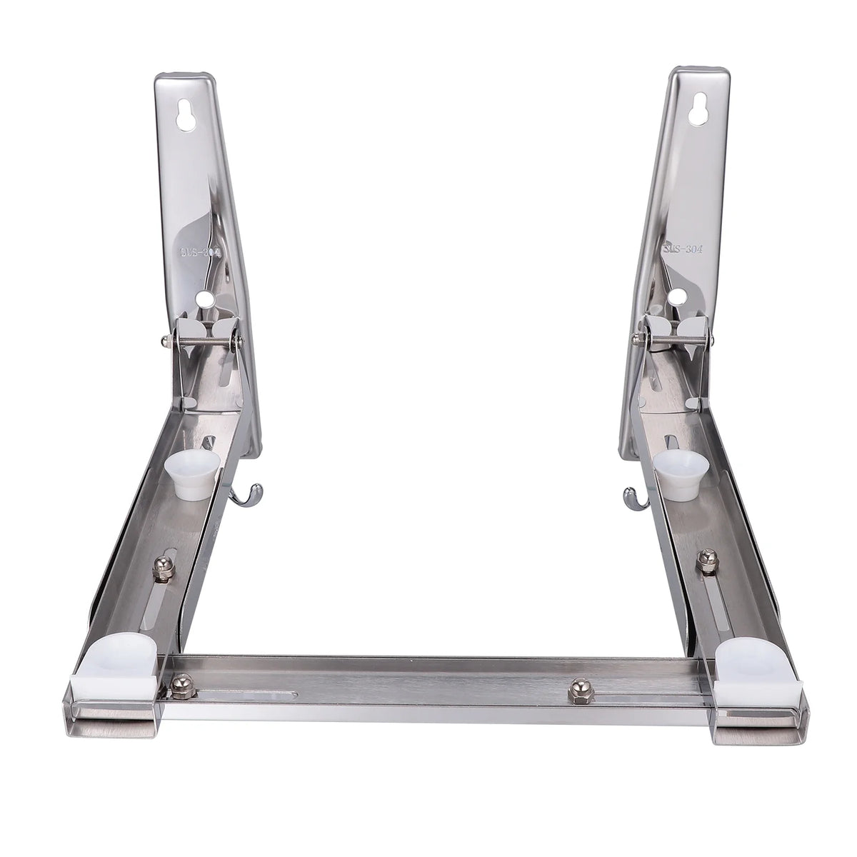 Wall-mounted Stainless Steel Folding Microwave Rack Q8317