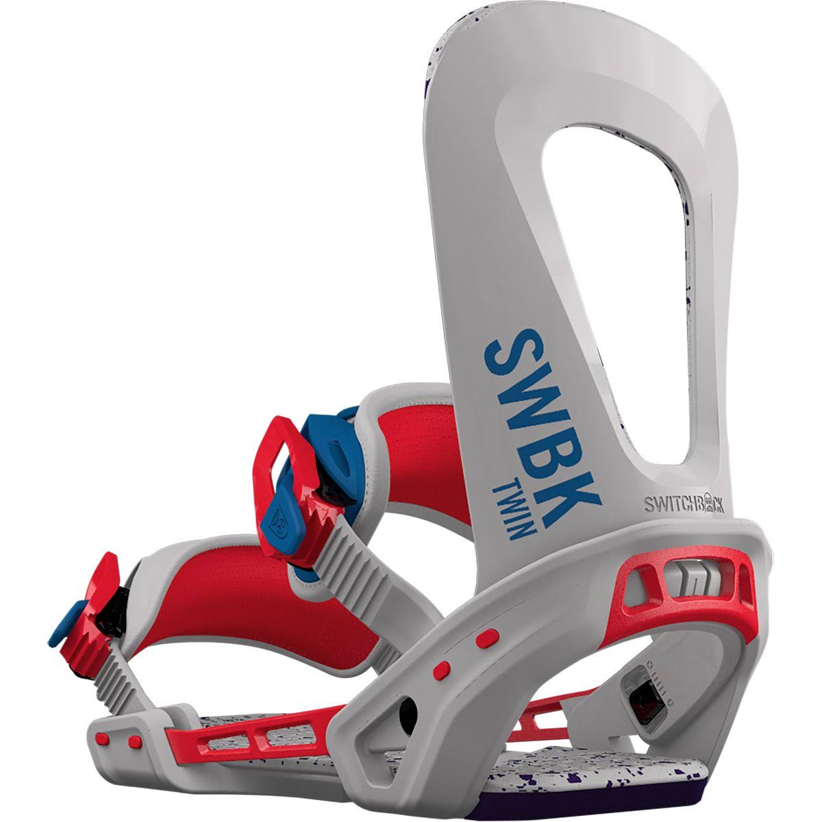 White Xs-M Snowboard Binding O822