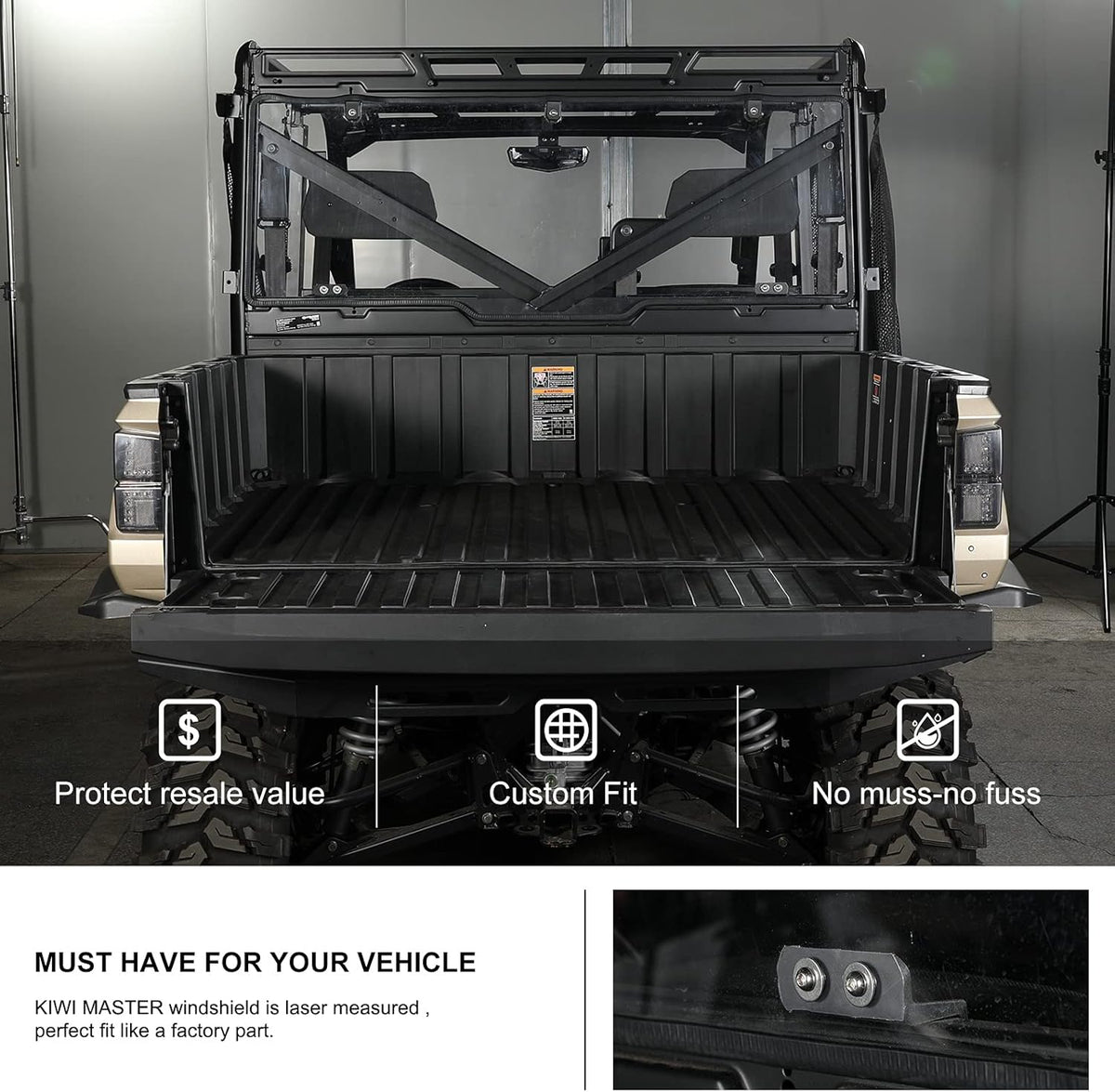 Heavy Duty Rear Windshield M873