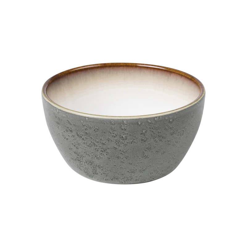 12cm Grey Cream Bowl C8873