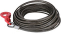 Winch Cable 8/17Inch x 100Ft Replacement Wire Rope 4400LBS Fiber Core Swivel Hook Pack of 2 A119