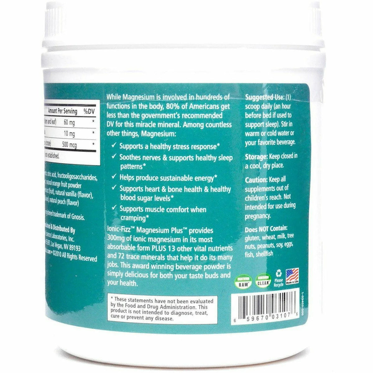 Magnesium Plus Orange Vanilla U586350