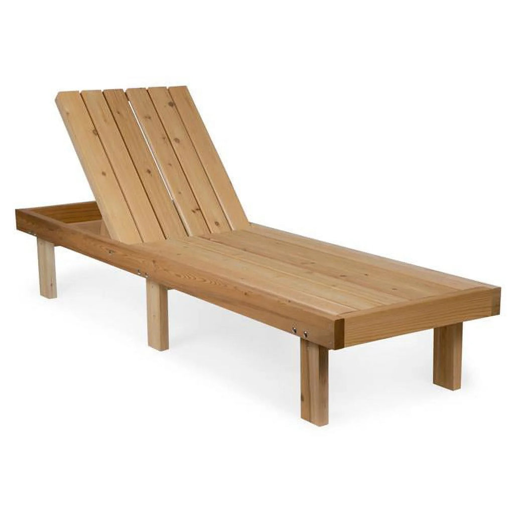 Reclining Cedar Chaise Lounger X982
