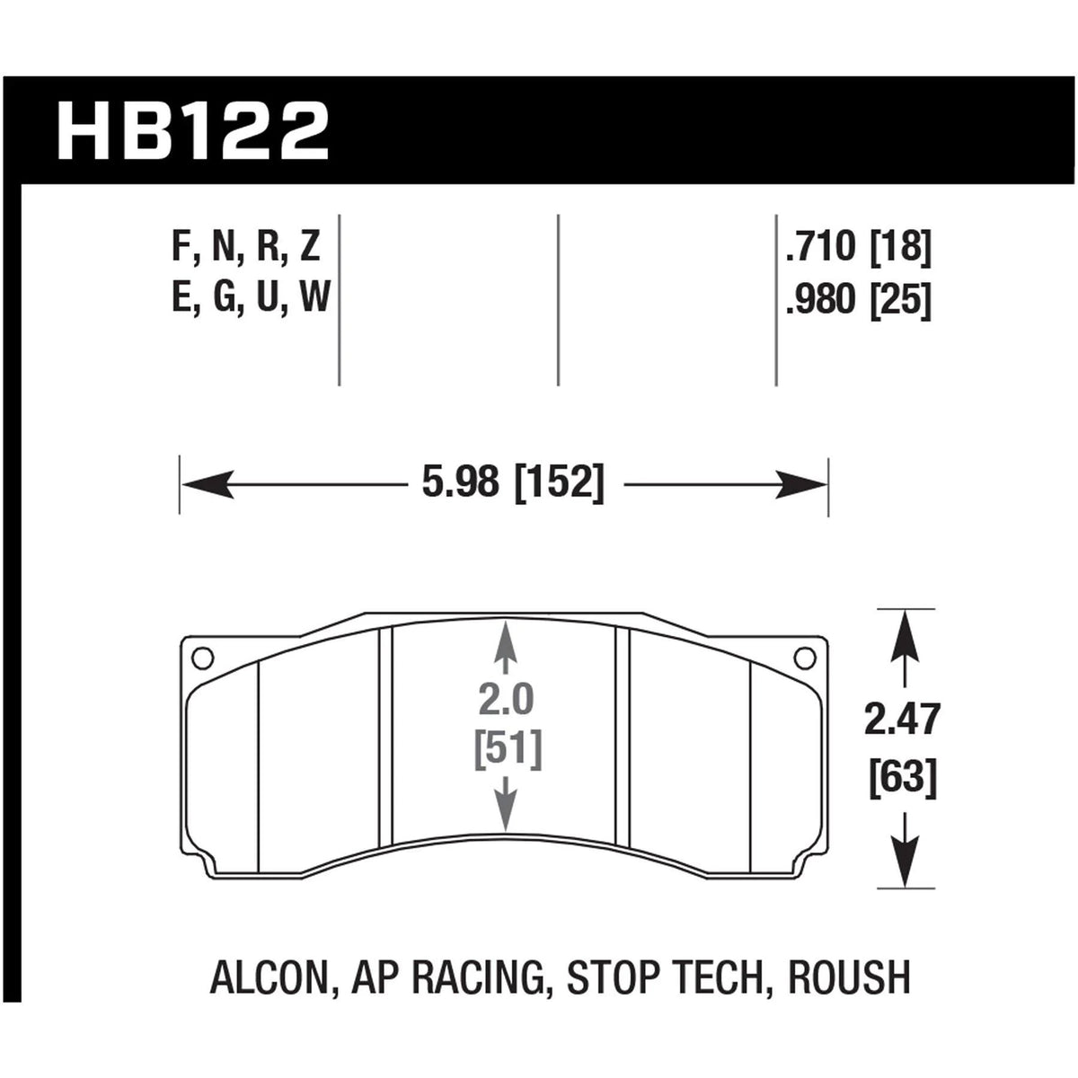 Brake Pads M5249