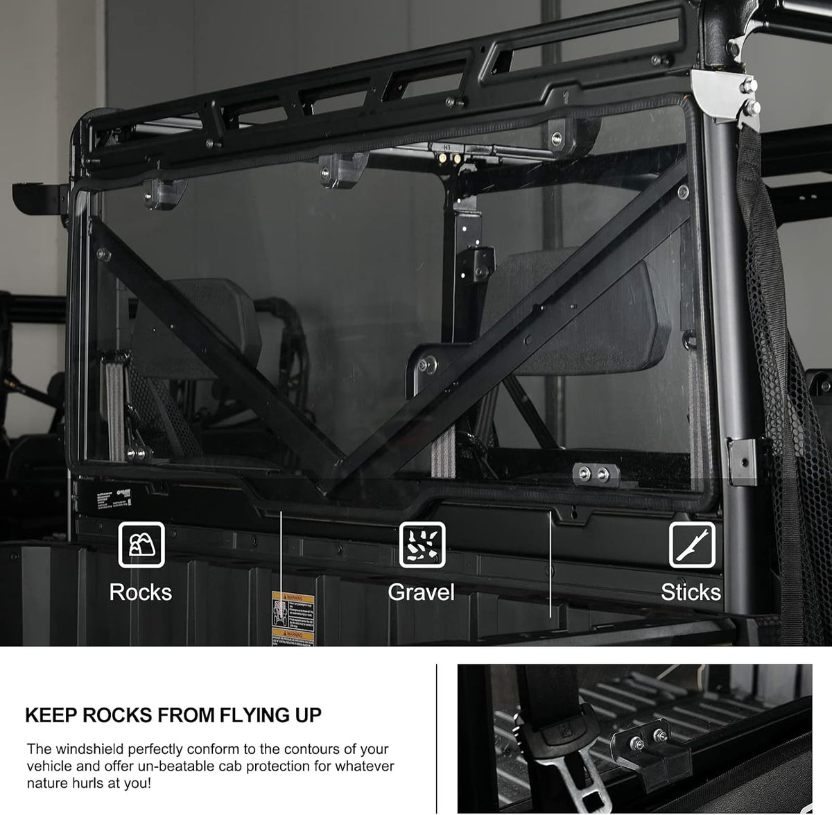 Heavy Duty Rear Windshield M873
