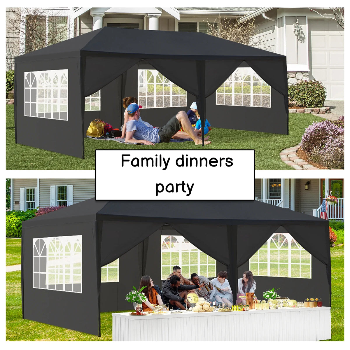 10'x30' 8 Sides Canopy Tent U175