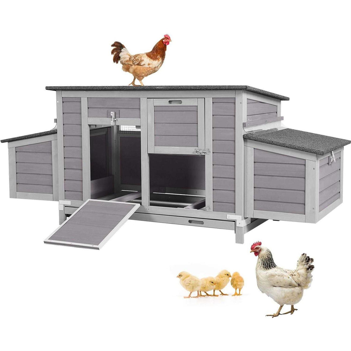 Wooden Chicken Coop for 2-4 Chickens A495