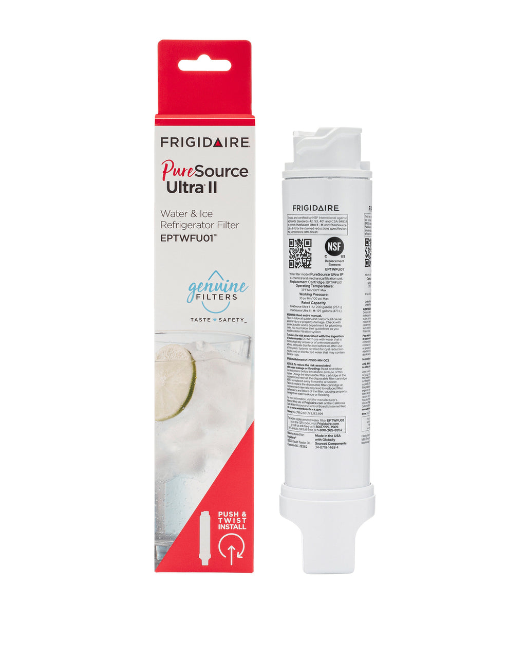 Water and Air Filter Combo Kit with Produce Saver S26475