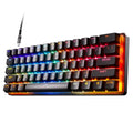 Wired 60% Gaming Keyboard with RGB Lighting - Black P143428