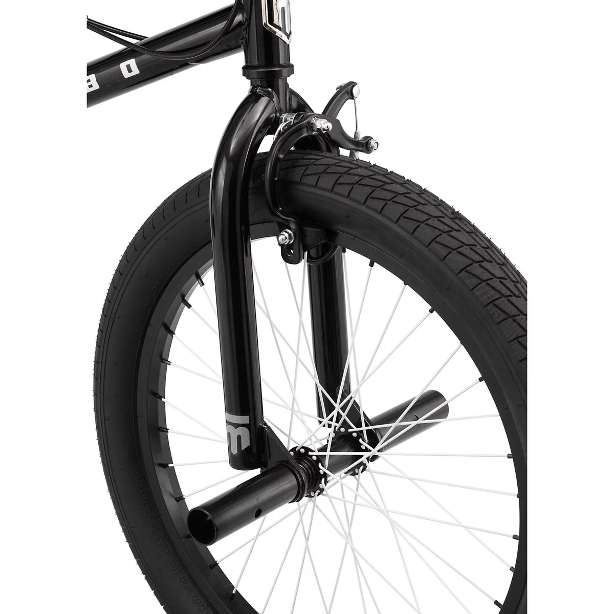 20-Inch Wheels Single Speed Black BMX Bike I60380