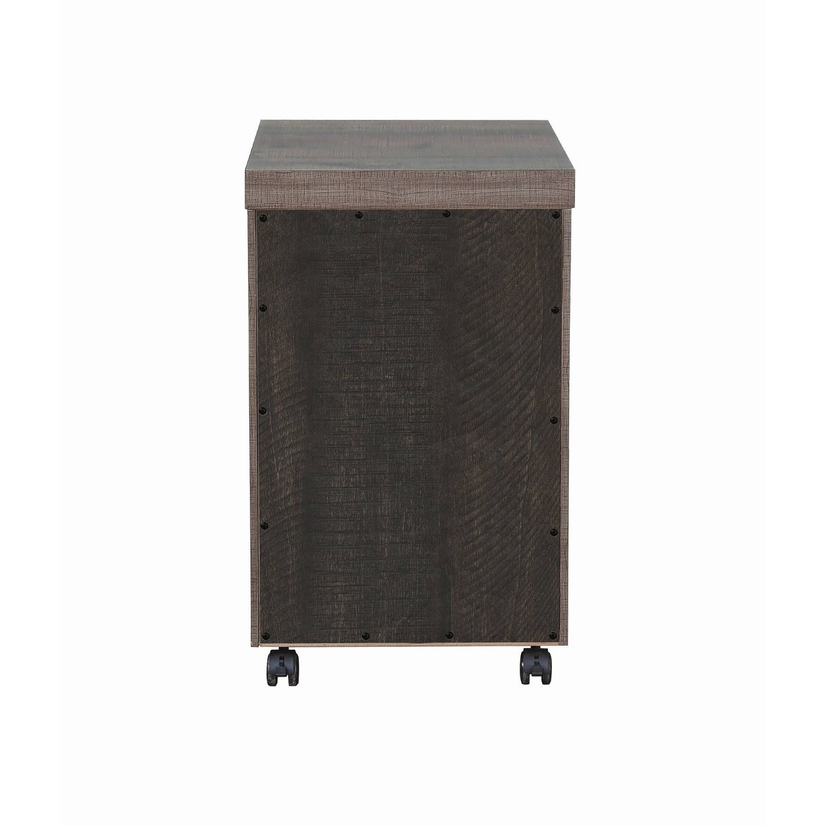 Weathered Oak Mobile File Cabinet C791877