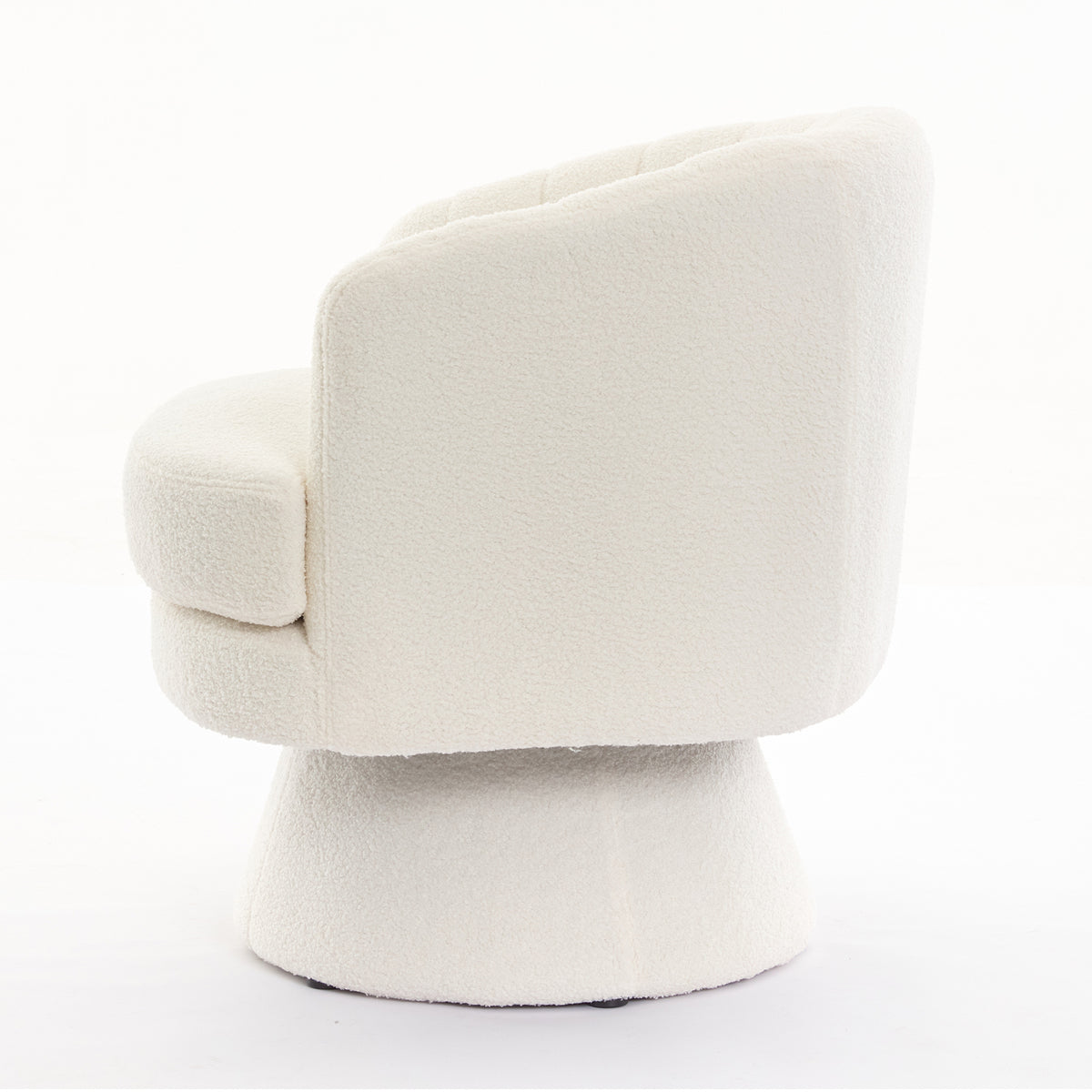 Beige Swivel Accent Chair N10903