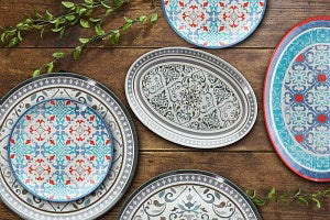 Melamine Oval Tray 48x34cm U7091