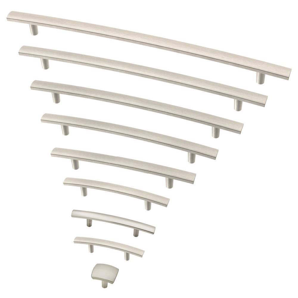 36-Pack 3-in Center to Center Satin Nickel Arch Handle Drawer Pulls N746397