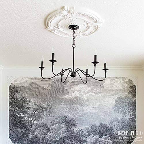 Black Pearl Berkshire Ceiling Medallion C9001