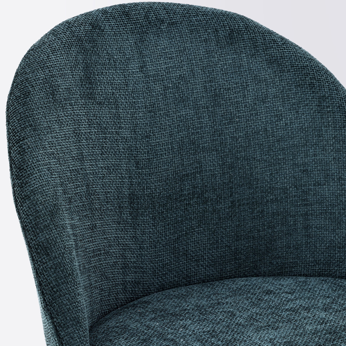 Green Linen Fabric Dining Chairs Set of 2 U2261