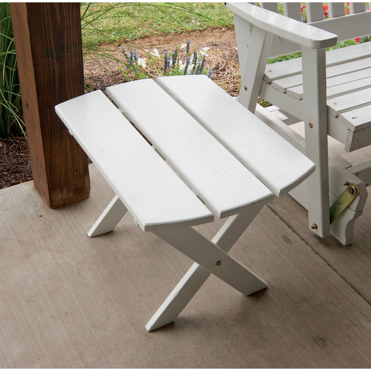Lime Green Folding Oval End Table Q7581