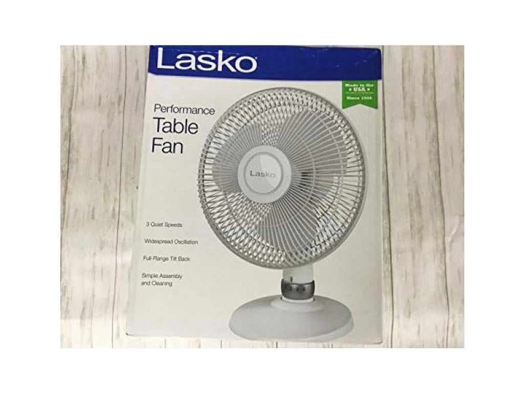 12" Table Fan, White G24896