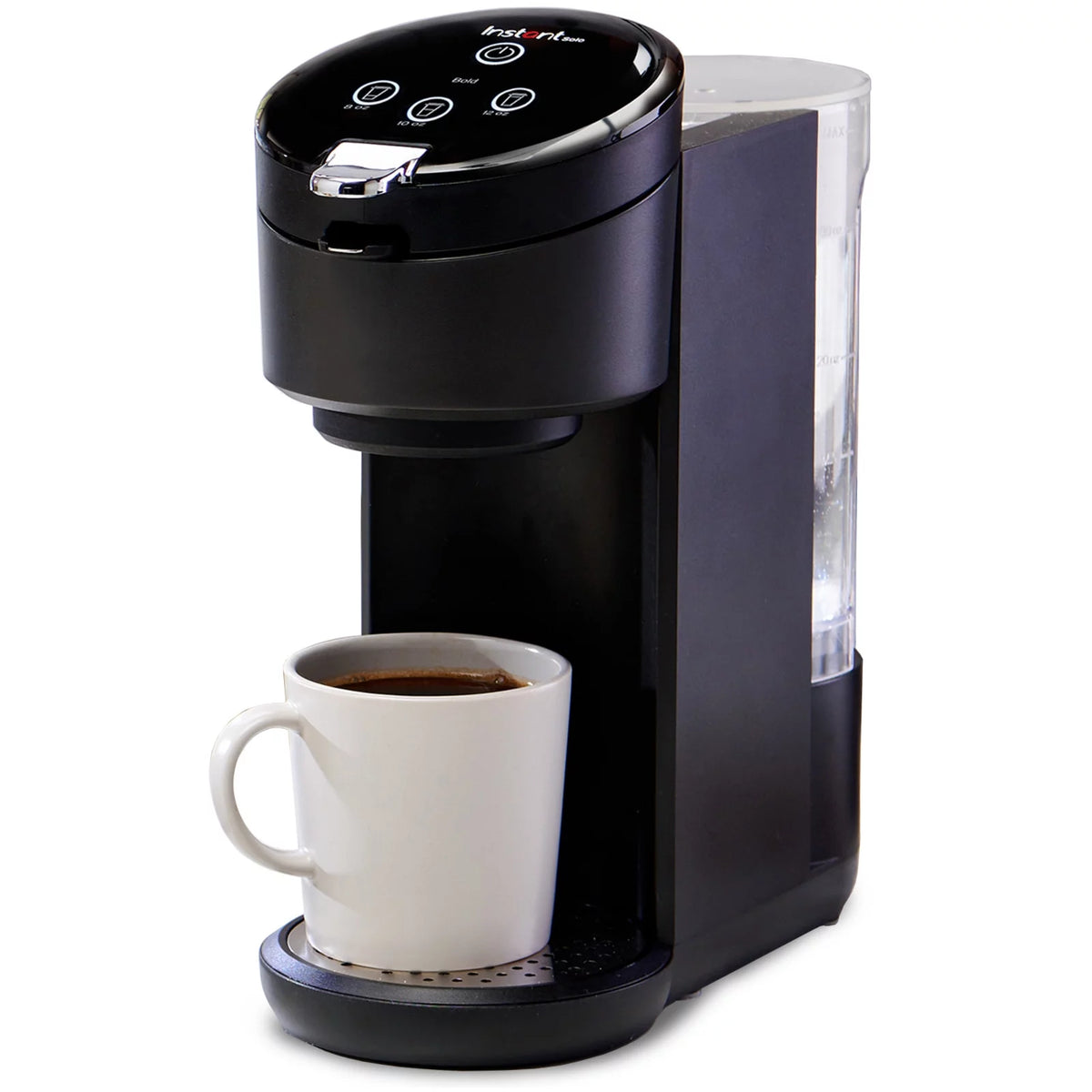 2-in-1 Single Serve Coffee Maker with 3 Brew Sizes, Black J533520